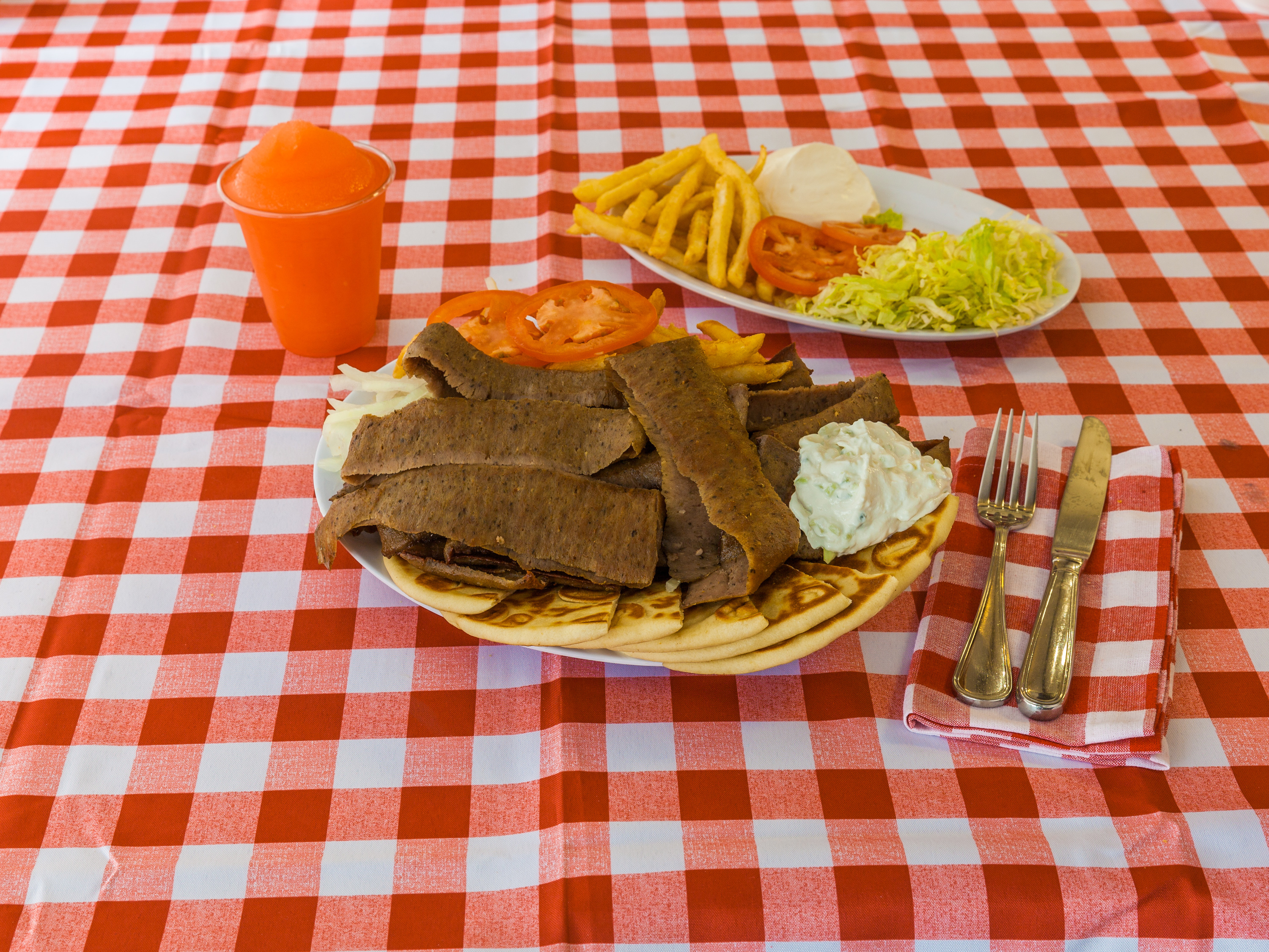 Order Gyro Plate food online from Red Rooster store, Chicago on bringmethat.com