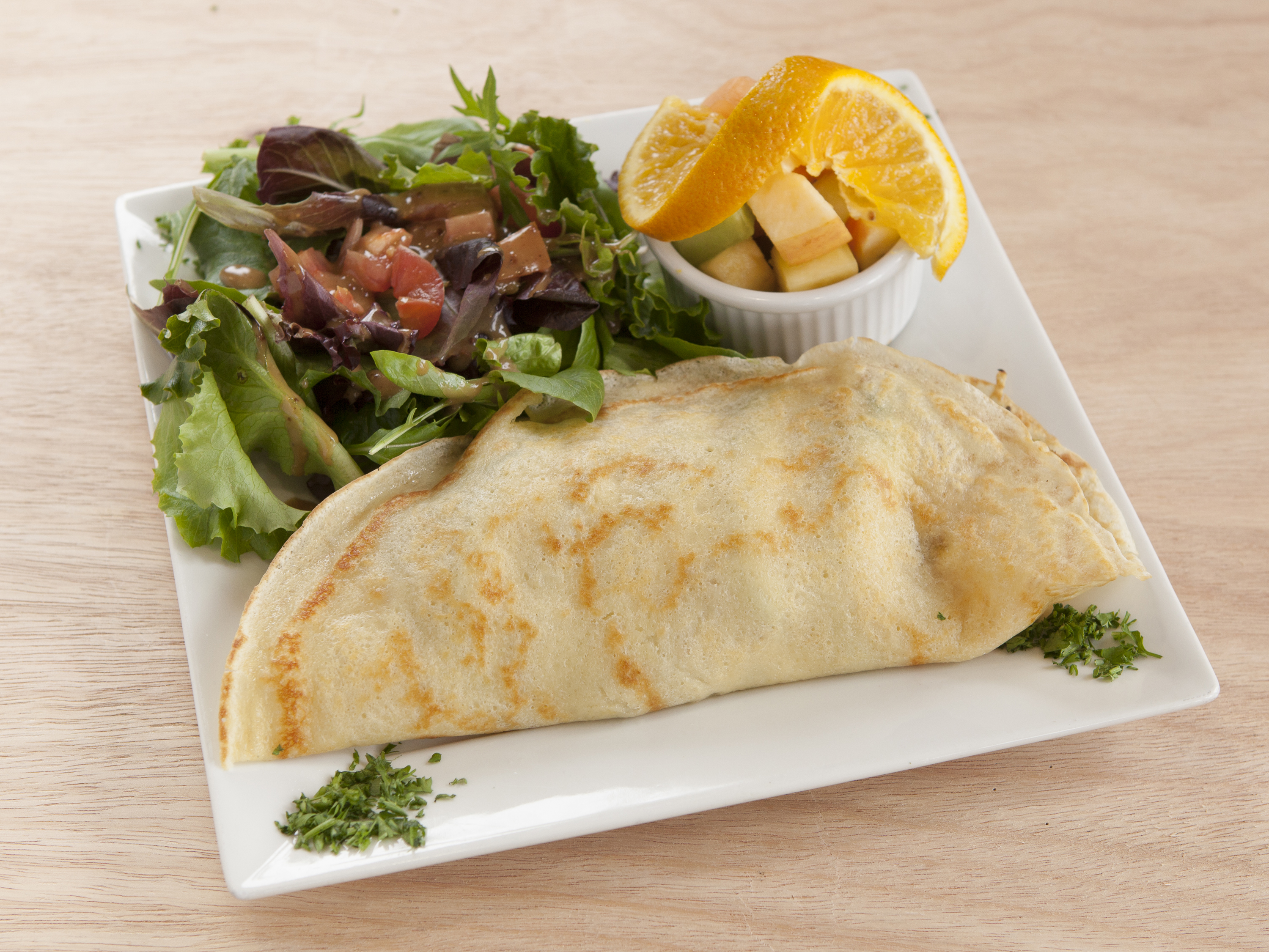 Order Crepe Provencale food online from Cafe Laurent store, Culver City on bringmethat.com