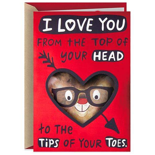 Order Hallmark Funny Valentine's Day Card for Significant Other (Head to Your Toes) S46 - 1.0 ea food online from Walgreens store, Denver on bringmethat.com