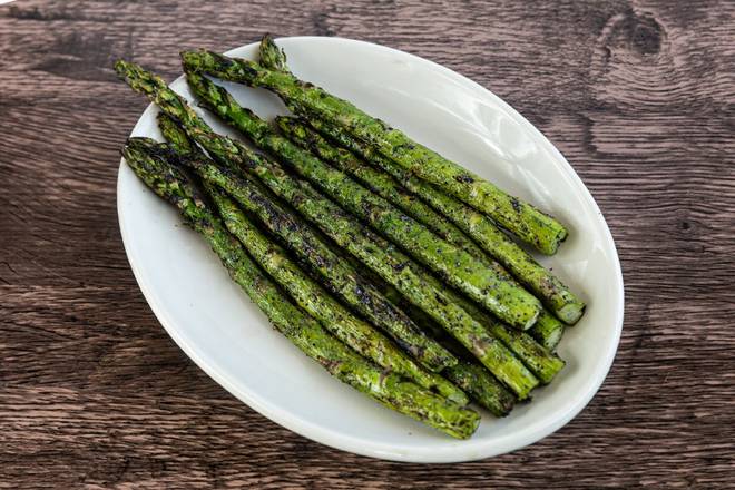 Order Grilled Fresh Asparagus food online from Wood Ranch BBQ & Grill store, Camarillo on bringmethat.com