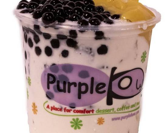Order Purple Know Iced Milk with Chocolate, Pudding, & Boba food online from Purple Kow store, Concord on bringmethat.com