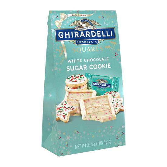 Order GHIRARDELLI White Chocolate Sugar Cookie Squares, 3.7 OZ Bag food online from CVS store, SCOTCH PLAINS on bringmethat.com