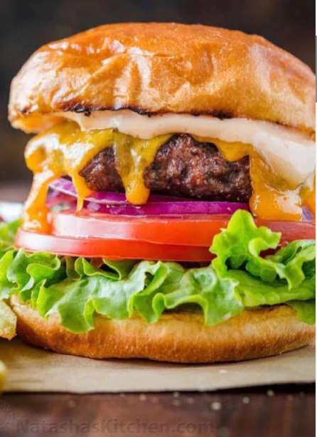 Order Double Cheeseburger  food online from Chex Grill & Bar store, Charlotte on bringmethat.com
