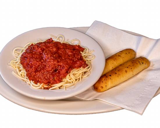 Order Spaghetti with Marinara food online from Zio Al's Pizza & Pasta store, Dallas on bringmethat.com