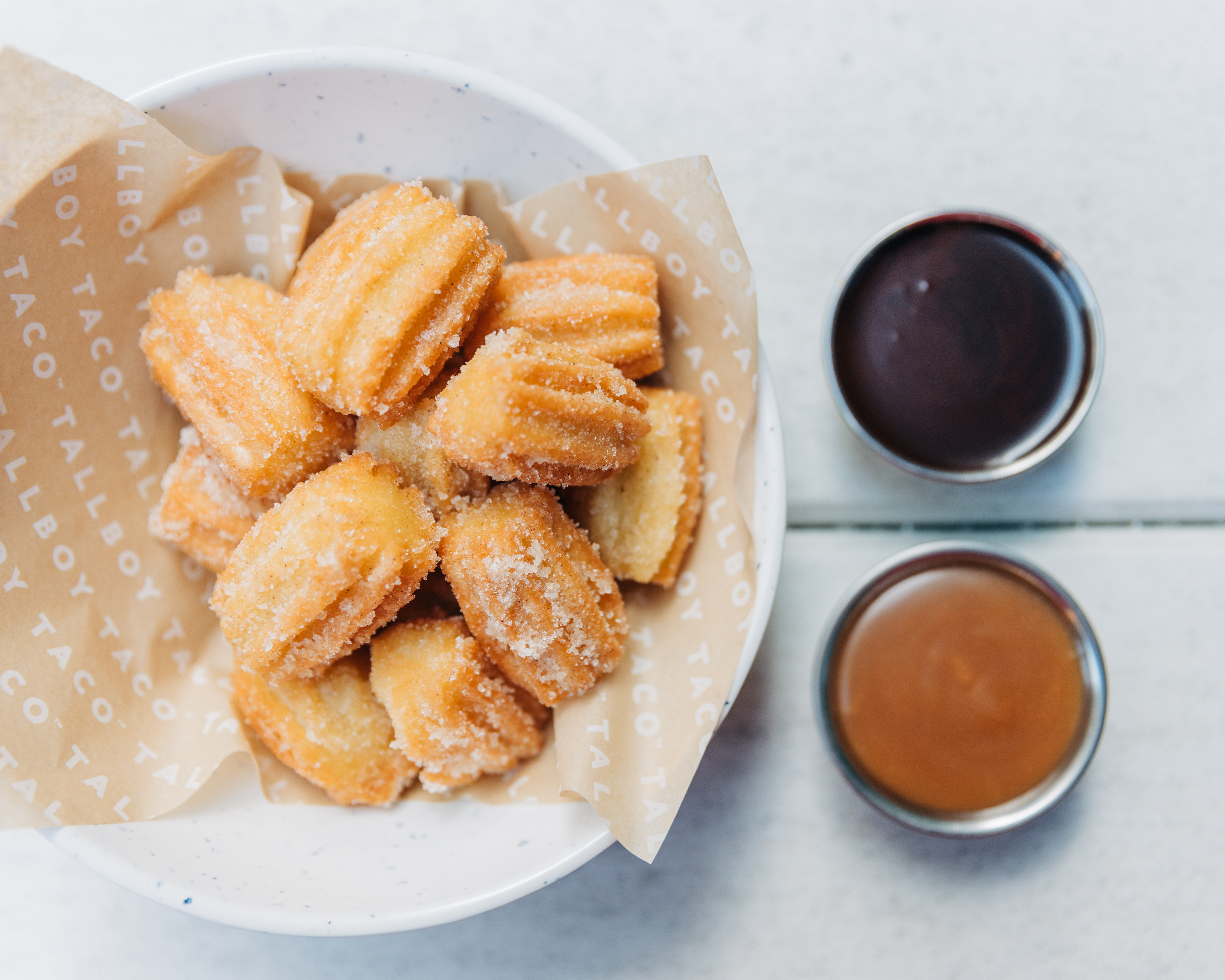 Order Churros food online from Tallboy Taco store, Chicago on bringmethat.com