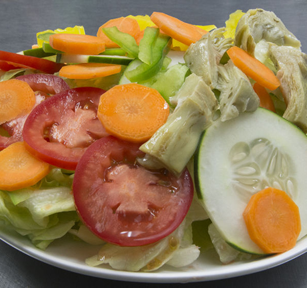 Order Garden Salad food online from Pappageorggeo Pizza store, San Jose on bringmethat.com