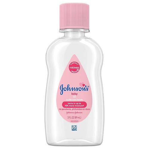 Order Johnson's Baby Oil, Pure Mineral Oil - 3.0 fl oz food online from Walgreens store, CLEARWATER BEACH on bringmethat.com