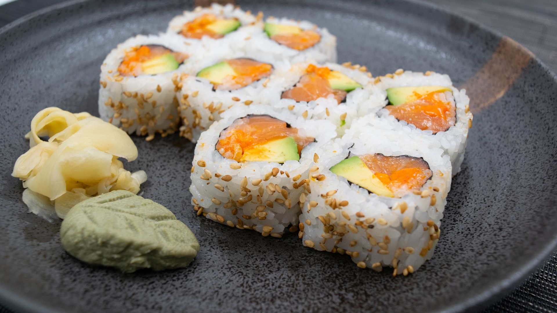 Order Spicy Salmon Avocado Roll food online from Tosai store, Los Angeles on bringmethat.com