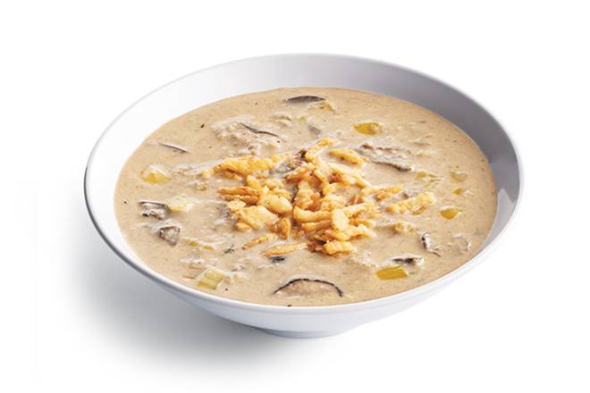 Order MUSHROOM BISQUE food online from Cafe Zupas store, West Valley on bringmethat.com