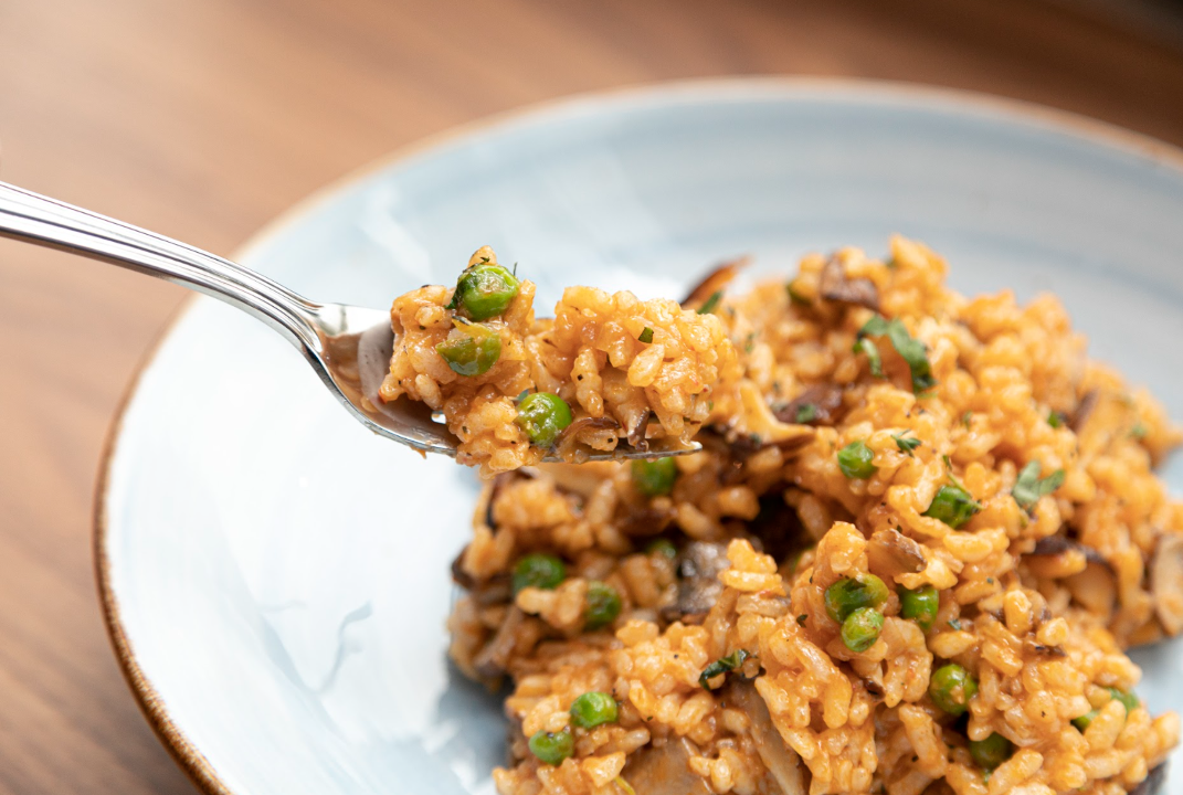 Order Red Curry Risotto food online from Busboys and Poets store, Washington on bringmethat.com