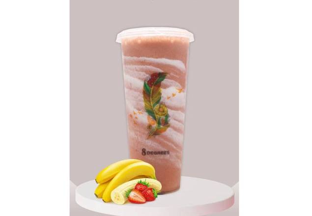 Order Strawberry Banana food online from 8 Degrees Ice Cream & Boba store, Des Moines on bringmethat.com