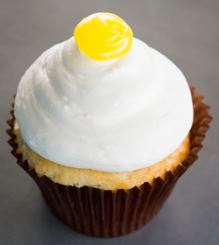 Order Lemon Drop Cupcake food online from Small Cakes Aurora store, aurora on bringmethat.com