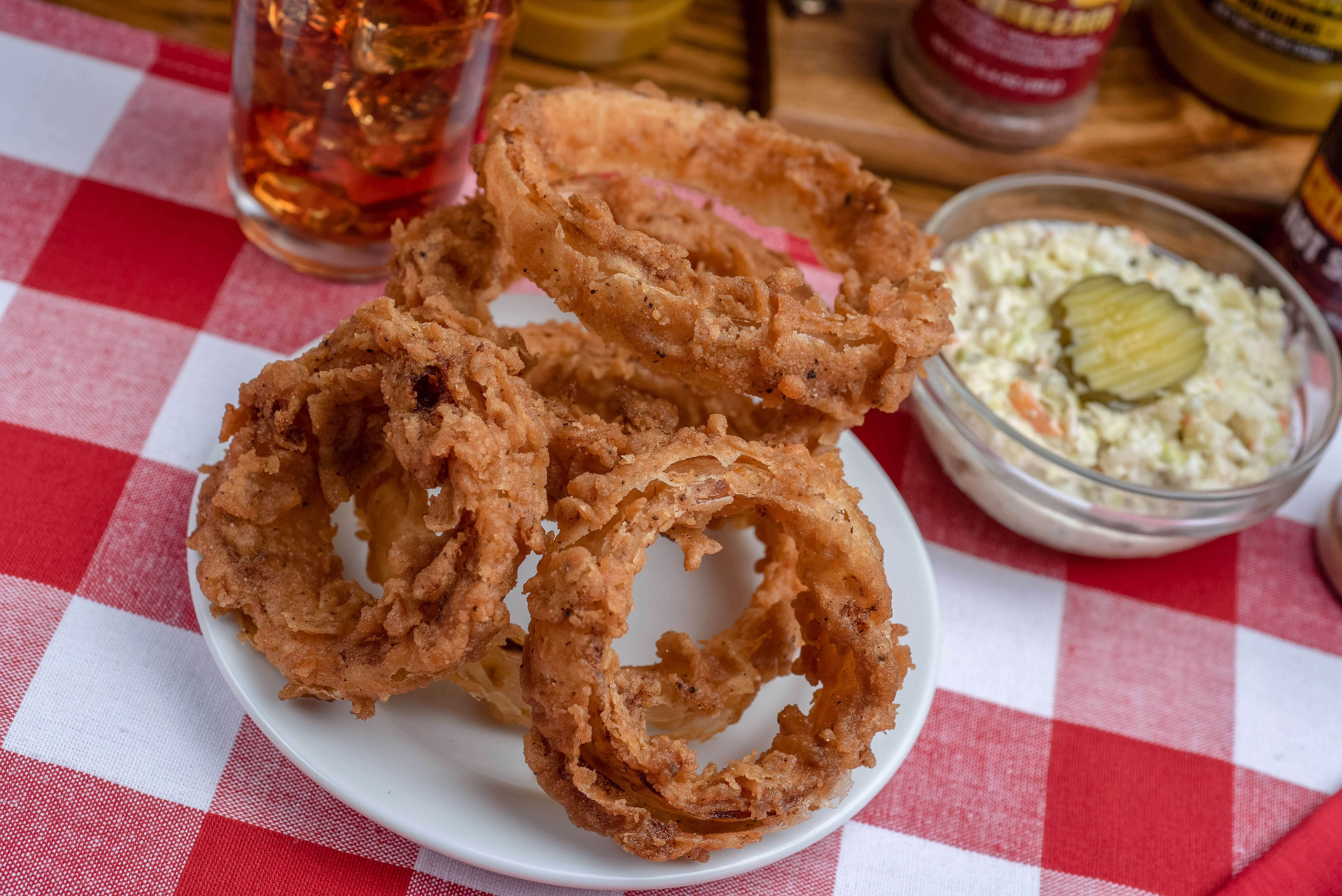 Order Small - Onion Rings food online from Maurice's Piggie Park store, Columbia on bringmethat.com