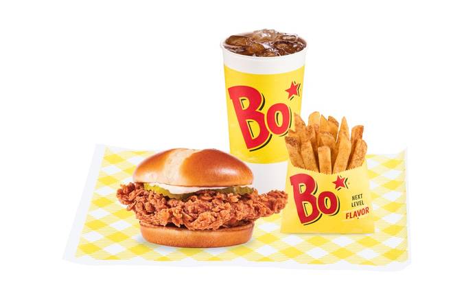 Order Bo's Chicken Sandwich Combo - 10:30AM to Close food online from Bojangles Restaurant store, Charlotte on bringmethat.com