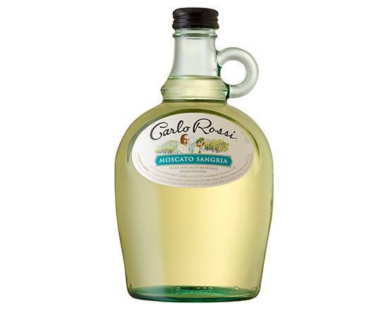 Order Carlo Rossi Moscato Sangria, 1.5L white wine (6.5% ABV) food online from Signal Liquor store, Signal Hill on bringmethat.com
