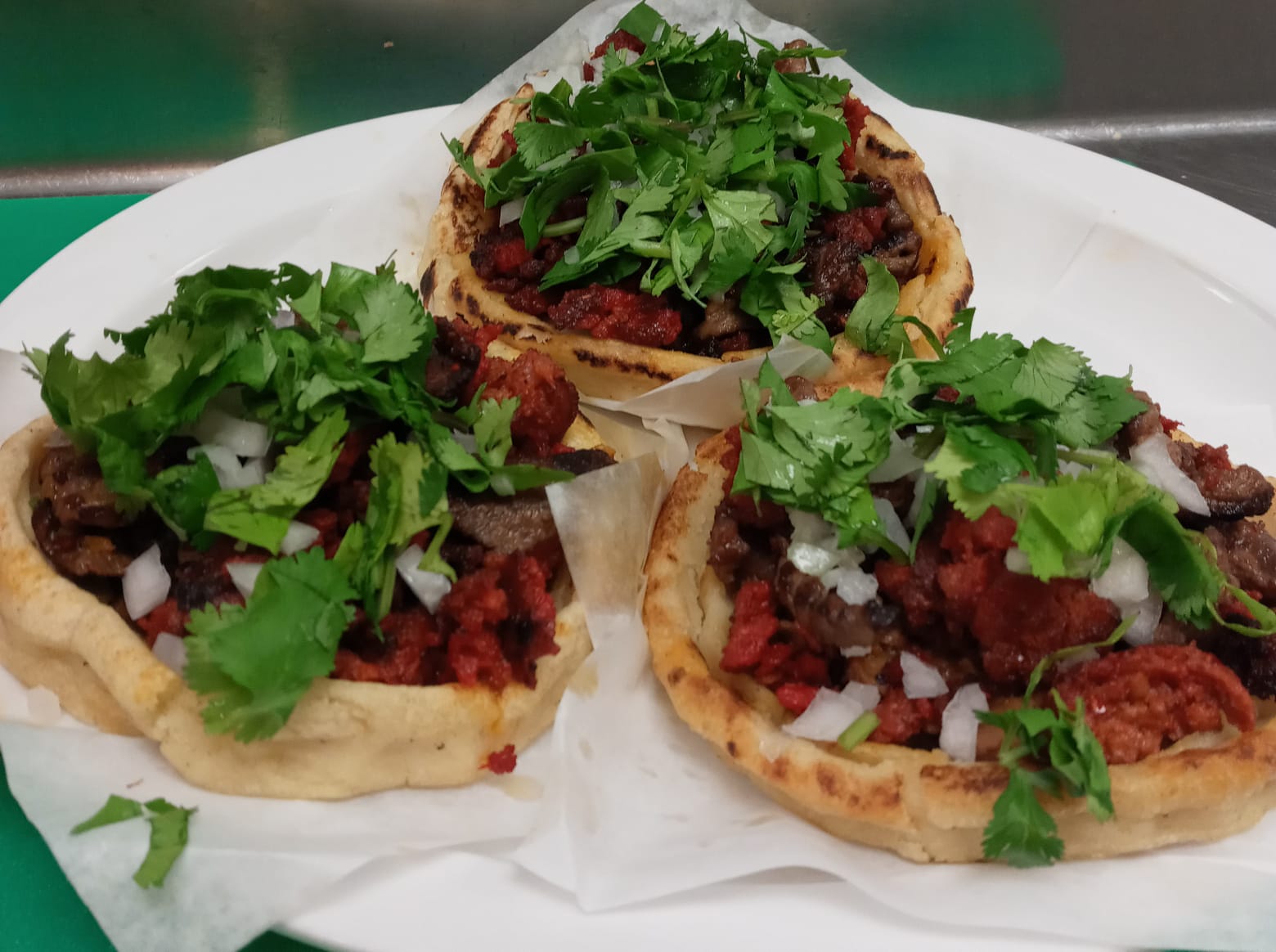 Order Sopes food online from Los Chapines Tortilleria store, Des Plaines on bringmethat.com