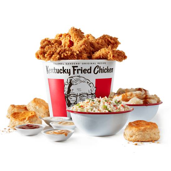 Order 12 Tenders Family Bucket Meal food online from Kfc store, Forest Lake on bringmethat.com