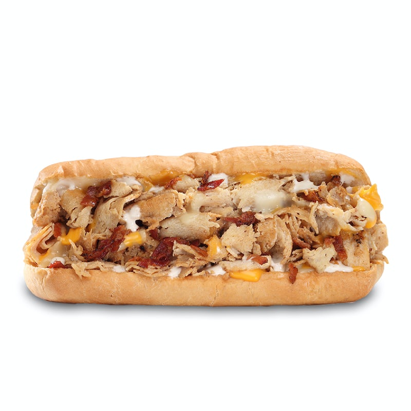 Order The Moose Chicken Cheesesteak (Select to Choose Your Size) food online from Hwy 55 Burgers Shakes & Fries store, Goldsboro on bringmethat.com