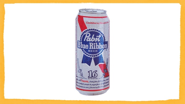 Order Pabst Blue Ribbon Lager 16oz Can food online from Bareburger  store, New York on bringmethat.com