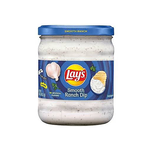Order Lay's Smooth Ranch Dip (15 OZ) 130696 food online from Bevmo! store, Chico on bringmethat.com