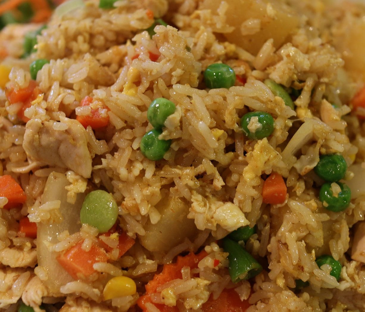 Order House Special Pineapple Fried Rice food online from Bento Asian Bistro store, Indianapolis on bringmethat.com