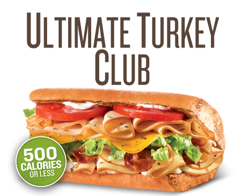 Order Ultimate Turkey Club Sub food online from Quiznos store, Raleigh on bringmethat.com