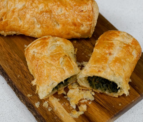Order Spinach puffs food online from Manan bakery store, Las Vegas on bringmethat.com