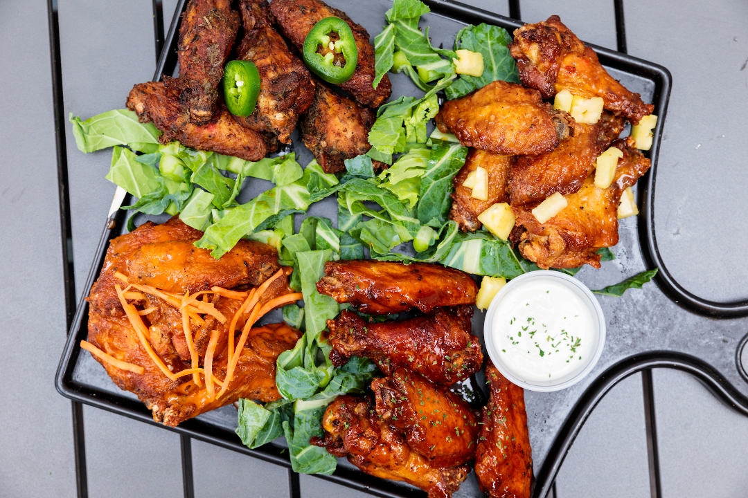 Order 24 Pc Wing food online from Bomb Wings & Rice Bar store, Hamden on bringmethat.com