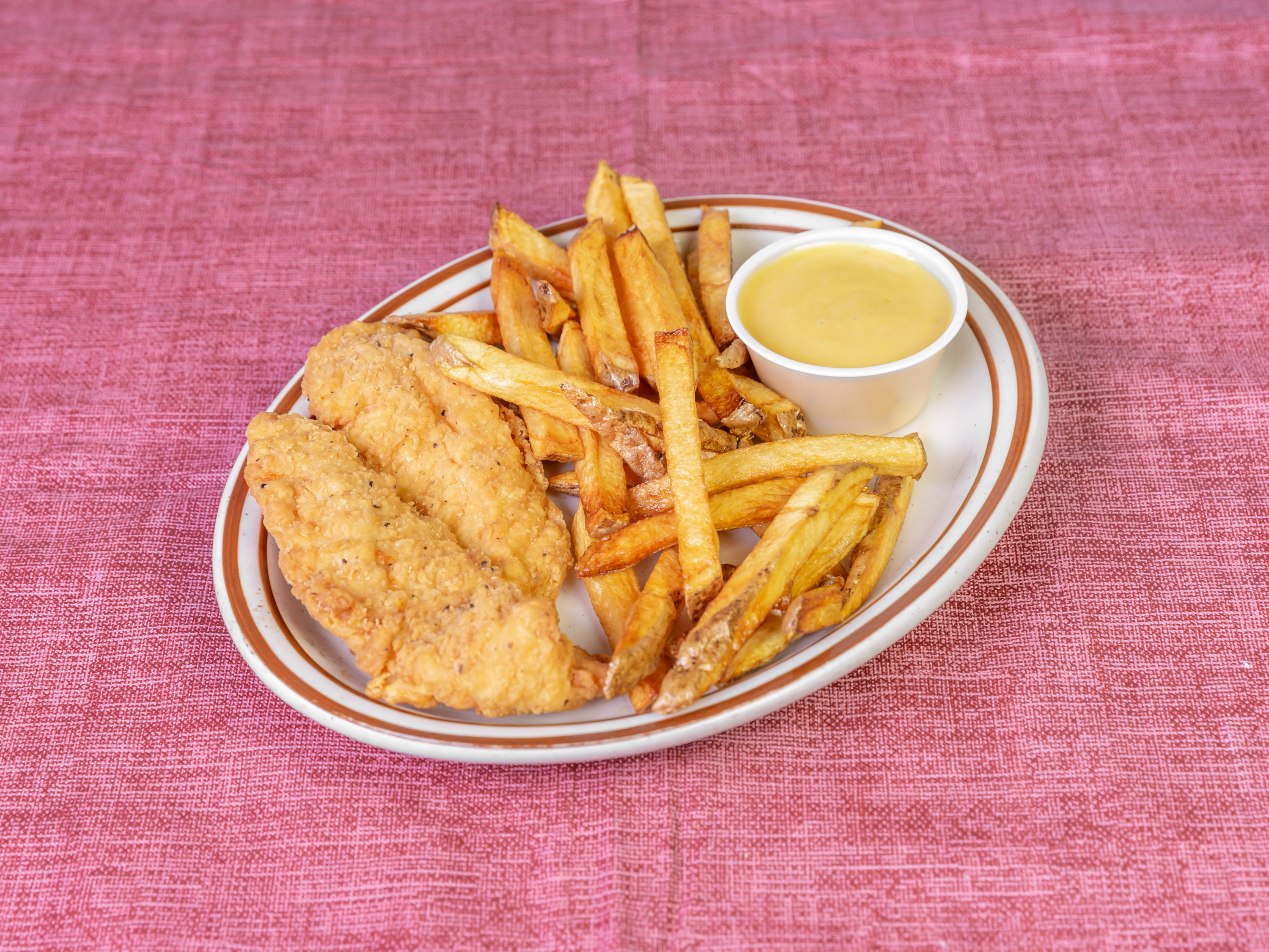 Order Kids Chicken Tenders and Fries food online from Kelly Q & Whipper Dairy store, Walton on bringmethat.com