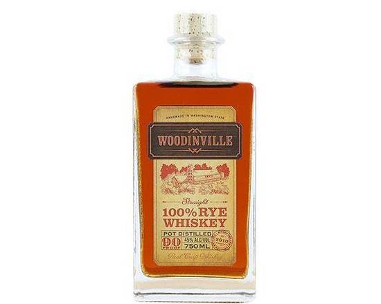 Order WOODINVILLE STRAIGHT RYE WHISKEY 750ML 45% food online from Pacific Liquor Market store, Bell Gardens on bringmethat.com