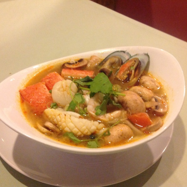 Order Tom Yum Noodle Soup food online from Angel Thai Cuisine store, Glendale on bringmethat.com