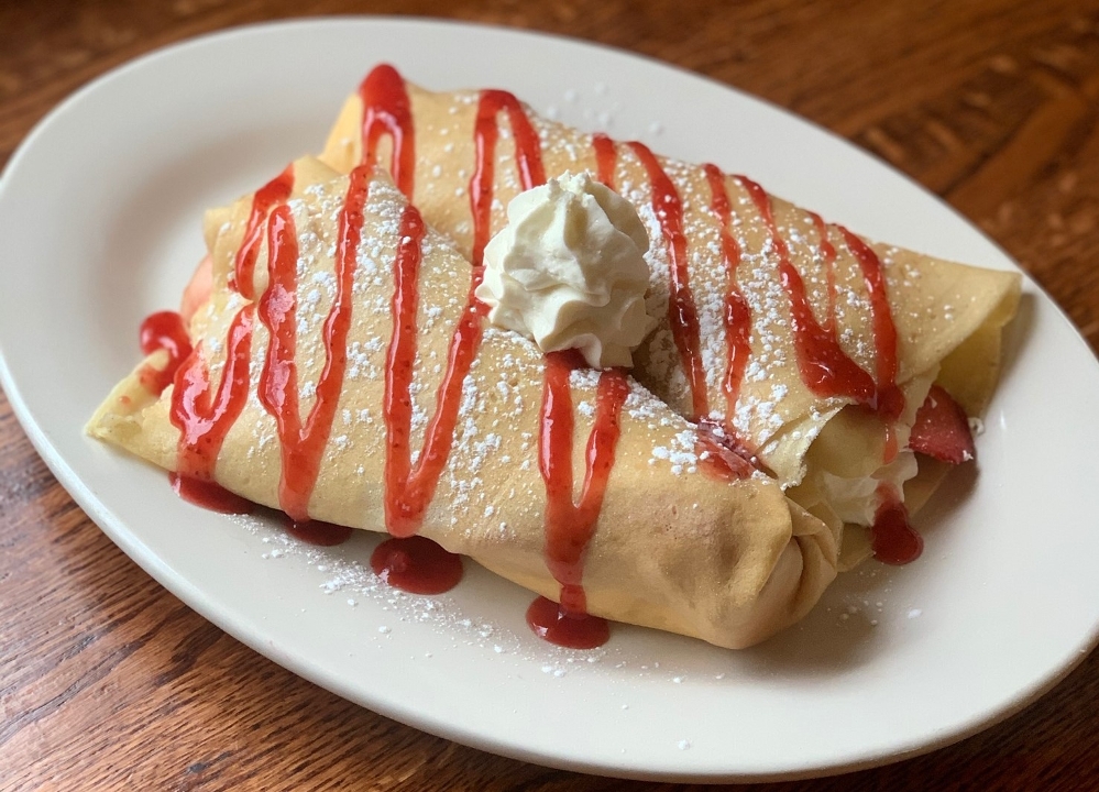 Order Simply Strawberry Crepes food online from Simply Crepes store, Canandaigua on bringmethat.com