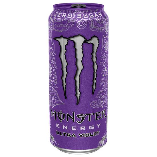 Order Monster Energy Drink - Ultra Violet food online from Exxon Food Mart store, Port Huron on bringmethat.com