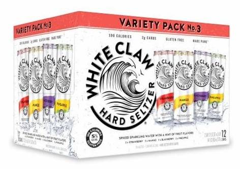 Order WHITE CLAW NO.3 - 12PK food online from Audet's Wine & Spirits, store, Lynn on bringmethat.com