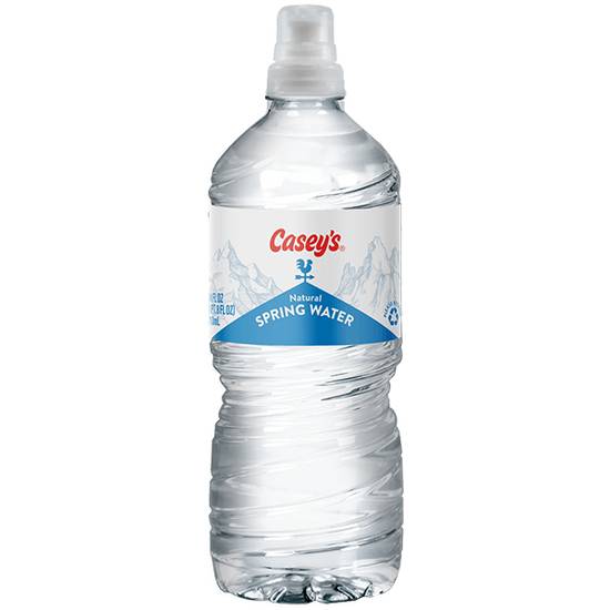 Order Casey's Spring Water Sport Cap 24oz food online from Casey's General Store store, Kearney on bringmethat.com