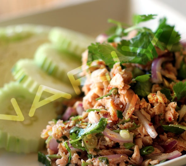 Order Larb Salad food online from Narai Thai Cuisine store, Downey on bringmethat.com