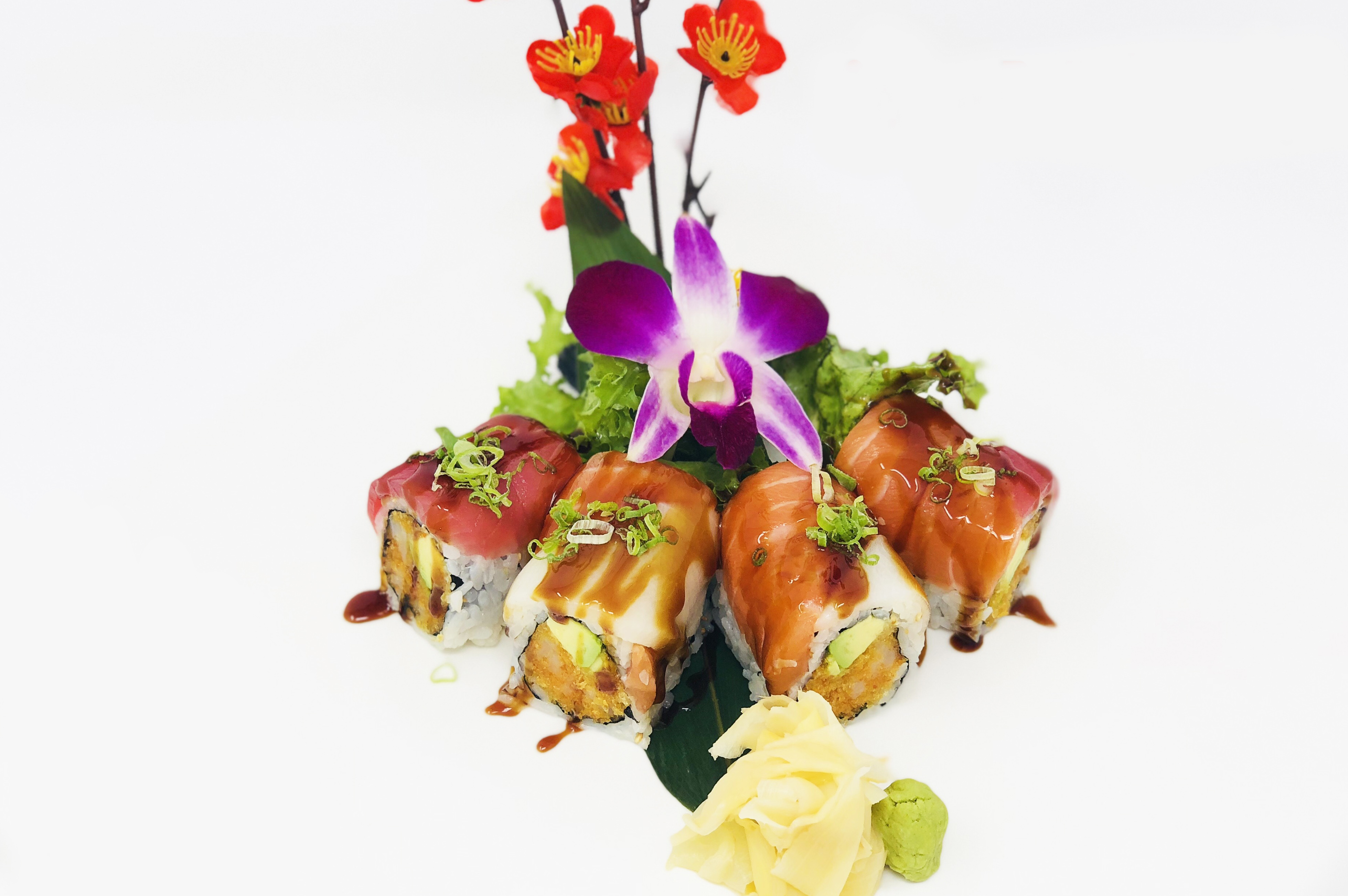 Order Ocean Roll food online from Izumi Japanese Restaurant store, Youngstown on bringmethat.com