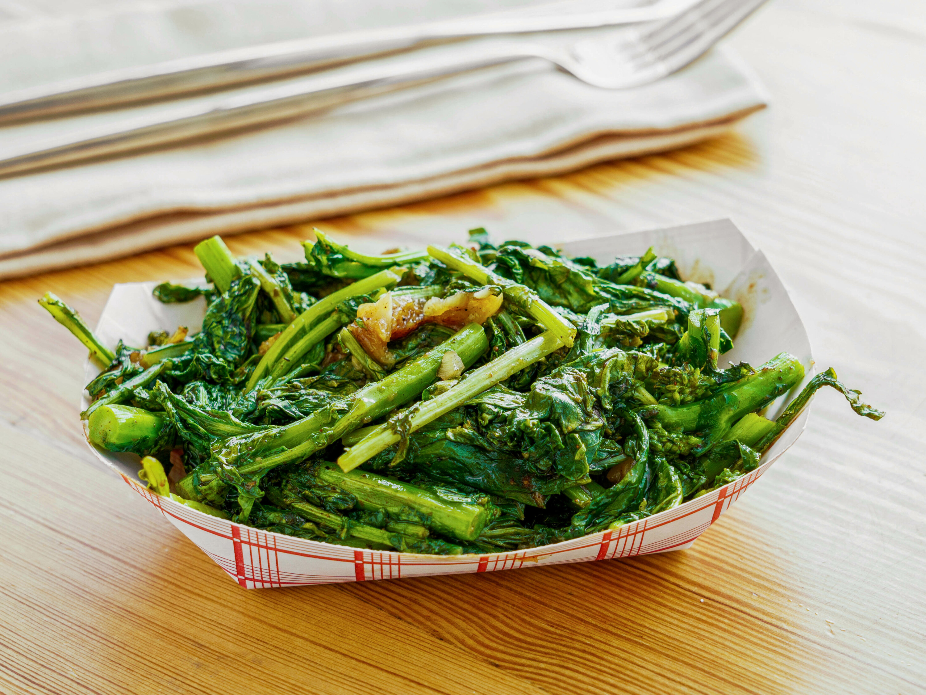 Order Sauteed Greens food online from Batesy's BBQ store, Queens on bringmethat.com