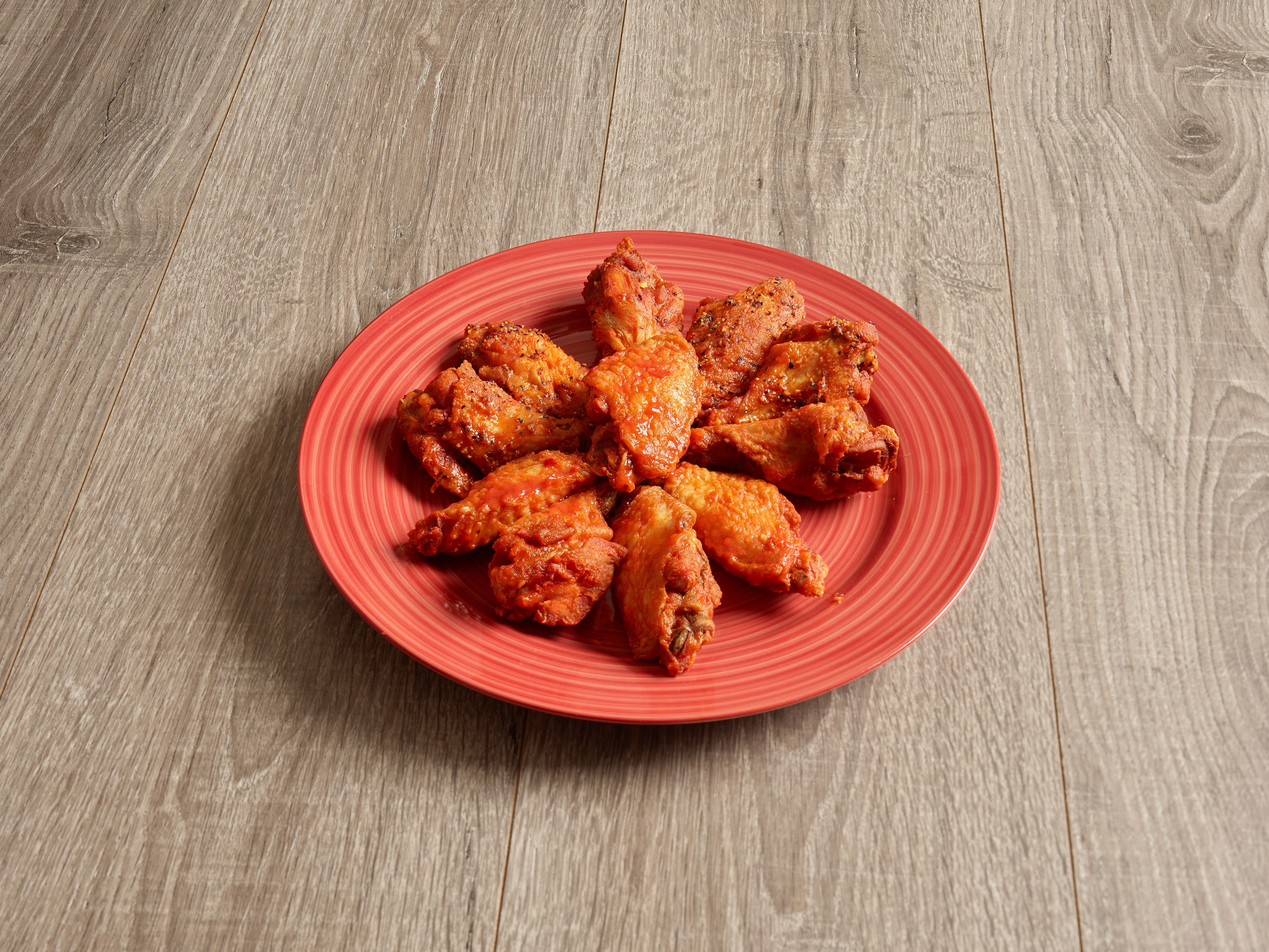 Order 10 Bone-in Wings with 2 Flavors food online from Wing It store, Colorado Springs on bringmethat.com