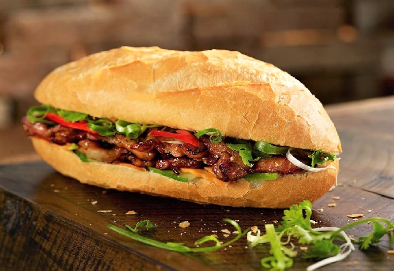 Order H5. Beef Sandwich food online from Pho Saigon Express store, Escondido on bringmethat.com