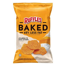 Order Ruffles Oven Baked Cheddar Sour Cream food online from Speedy's Convenience Store #10 store, Saint Joseph on bringmethat.com