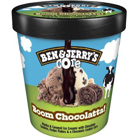 Order Ben & Jerry's Boom Chocolatta! Cookie Core Pint food online from 7-Eleven store, Scotts Valley on bringmethat.com