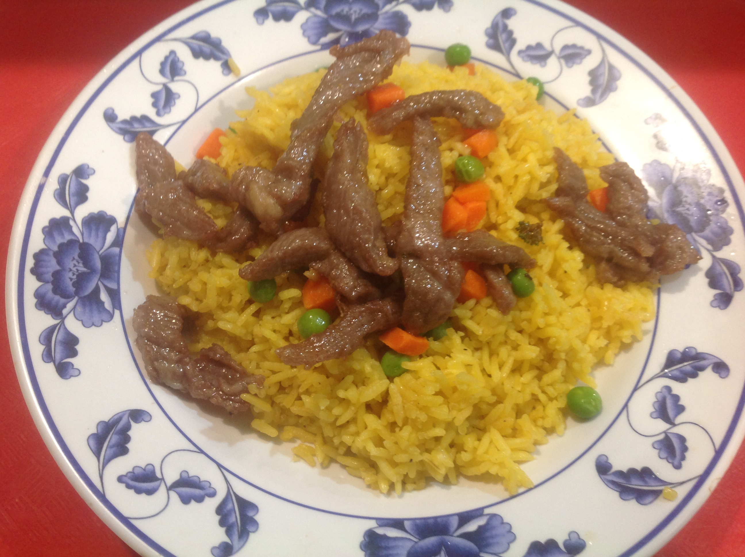 Order 30. Beef Fried Rice food online from Woodside Kitchen store, Elmhurst on bringmethat.com