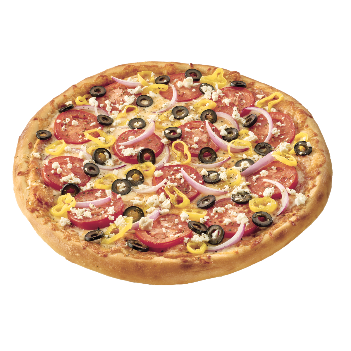 Order Greek Pizza food online from Cottage Inn Pizza store, Hilliard on bringmethat.com