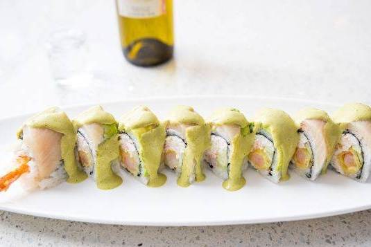 Order Surf's Up Roll food online from Mikko Sushi store, Vista on bringmethat.com