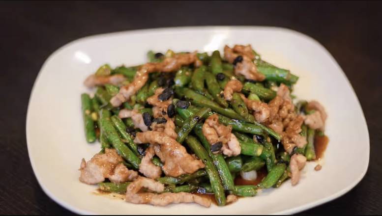 Order Chicken with String Beans in Black Bean Sauce food online from China Bros store, Escondido on bringmethat.com