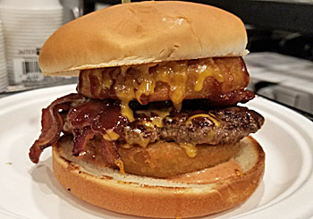 Order Doc Holiday Burger food online from Jasper Cafe store, Medford on bringmethat.com