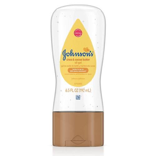 Order Johnson's Baby Oil Gel With Shea & Cocoa Butter Cocoa Butter - 6.5 fl oz food online from Walgreens store, Franklin on bringmethat.com