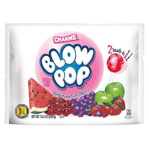 Order Blow Pop Halloween Assorted Flavor Gum-Filled Lollipops - 10.4 oz food online from Walgreens store, Channahon on bringmethat.com