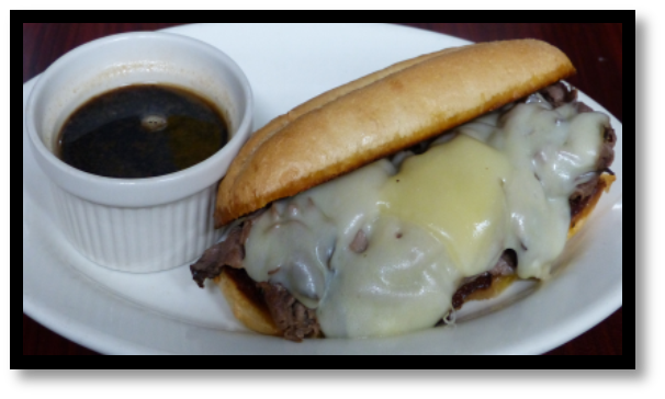 Order French Dip Sandwich food online from Bullfeathers store, Knoxville on bringmethat.com